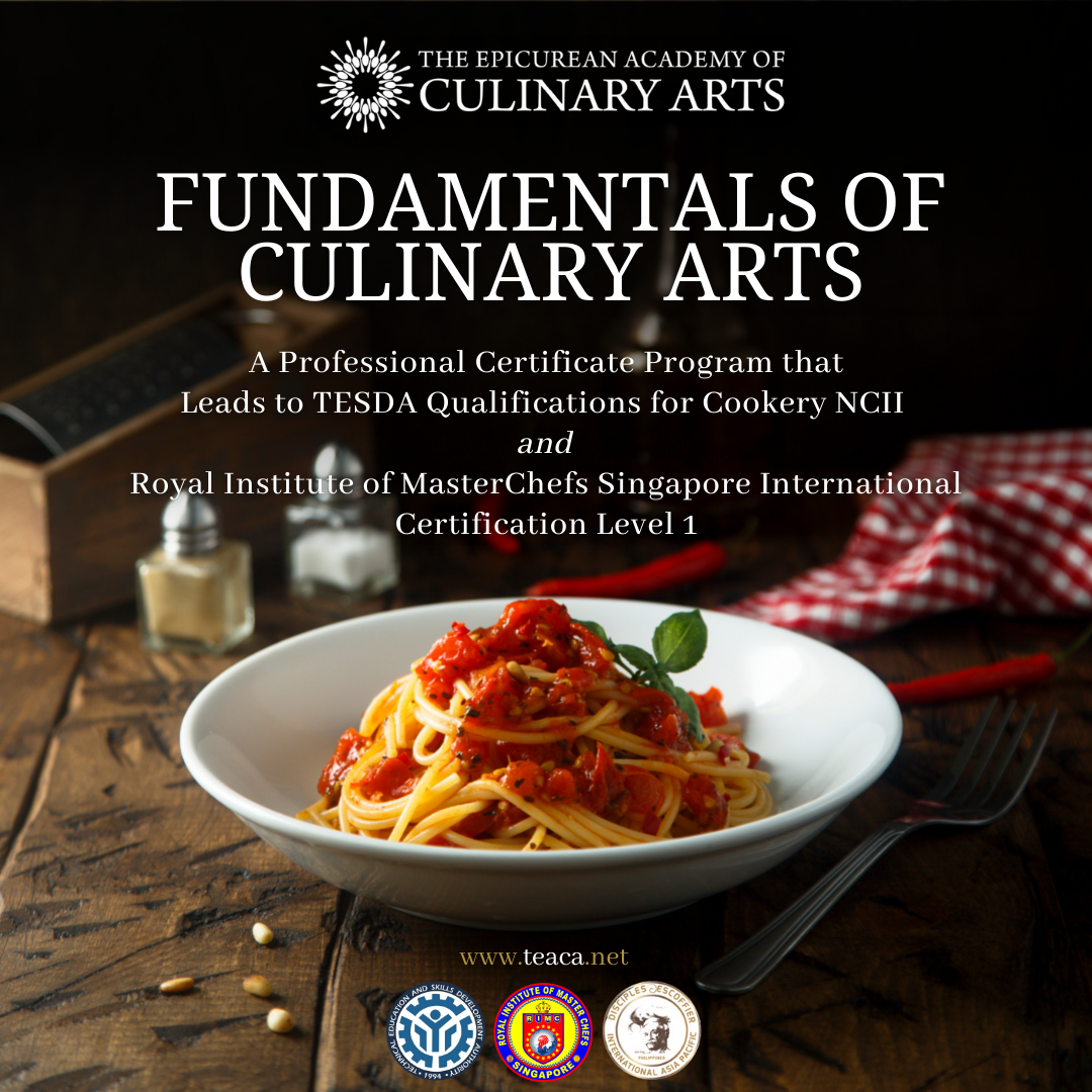 Fundamentals of Culinary Arts